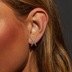 VICI Criss Cross Stud Earrings